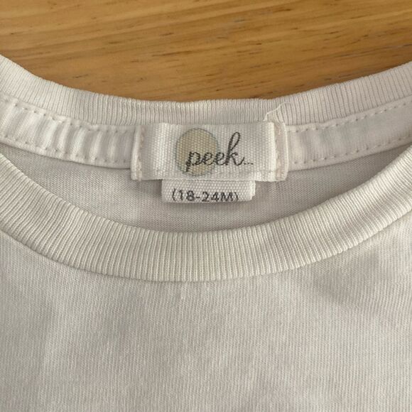 Saks fifth Baby Girl's 2-Piece Peace Sign T-Shirt & Floral Harem Pants Set - Picture 5 of 10